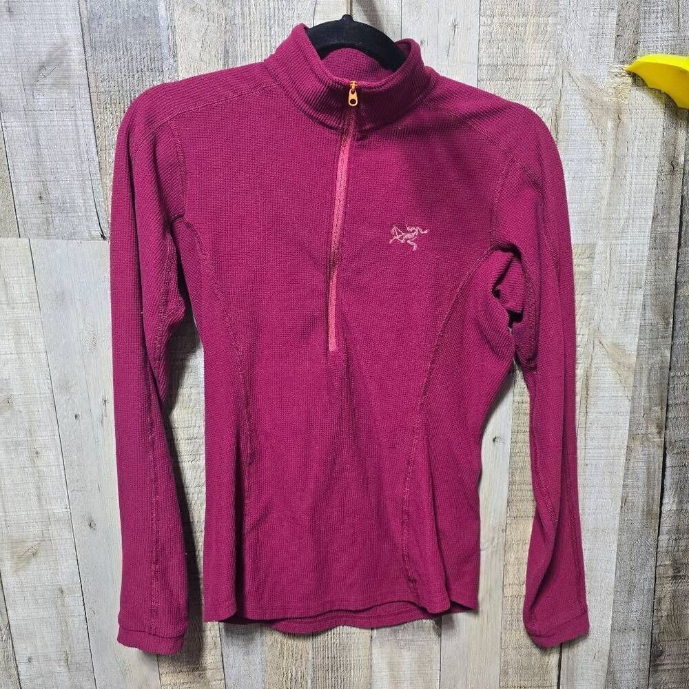 Arc'teryx Delta Zip Pink Outdoor Athletic Utility Sweatshirt